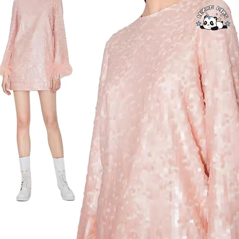 LEZONKIDS - Novo Produto de 2024 Cor Sólida Com Desenho de Pena Vestidos de Meninas para Roupas de Crianças de 2-12T